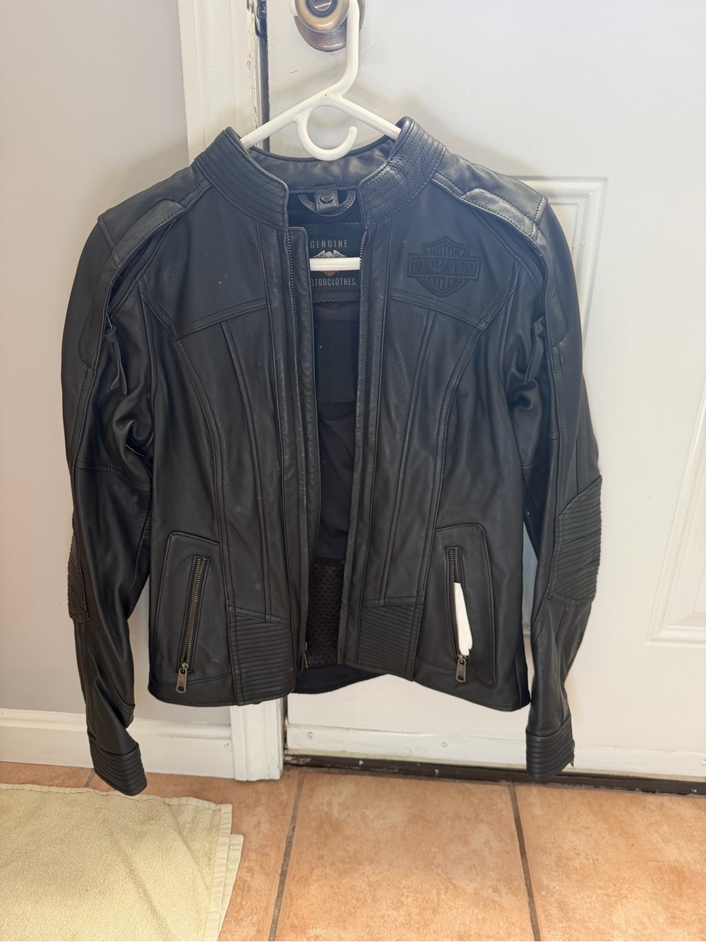 Harley-Davidson Black Women's Leather Riding Jacket